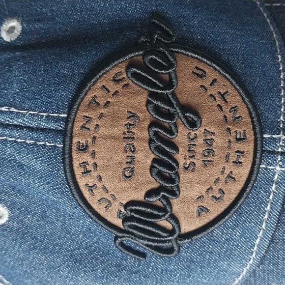 Wrangler Authentic Denim 6 panels cap OS - Picture 7 of 7